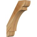 Ekena Millwork 6"W x 18"D x 26"H Olympic Rough Sawn Knee Brace, Western Red Cedar BRC06X18X26OLY00RWR